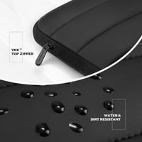 Bagasin 15-16 Hüvelyk Laptop Táska Vízálló 4 Rétegű Védelemmel MacBook HP Dell Lenovo Asus Notebookhoz - 15 - 16, black 5
