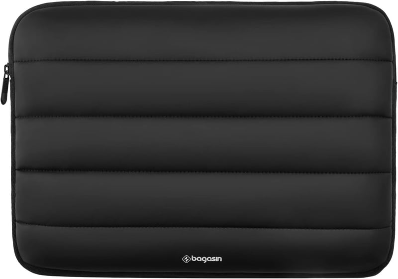 Bagasin 15-16 Hüvelyk Laptop Táska Vízálló 4 Rétegű Védelemmel MacBook HP Dell Lenovo Asus Notebookhoz - 15 - 16, black