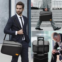 bagasin 17 hüvelykes laptop táska vízálló expandálható válltáska 2
