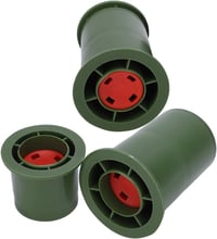 Bagima 60 mm-es Bojlikészítő Eszköz, 2 db Hordozható Halászati Kiegészítő, Zöld Csalikészítő Szerszám Horgászoknak 8