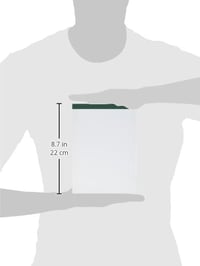Baier & Schneider Brunnen 1055430 jegyzetfüzet A5 üres 50 db lap tűzött és perforált 60 g/m2 5