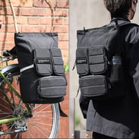 BAIGIO 25L Vízálló Kerékpár Hátizsák Csomagtartóra Laptop Táska Válltáska 7