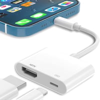 Baishidun Lightning to HDMI Adapter iPhone/iPad Készülékekhez - 1080P Digitális AV Konverter TV/Projektor/Monitor Csatlakoztatásához, iOS Ko 1