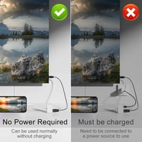 Baishidun Lightning to HDMI Adapter iPhone/iPad Készülékekhez - 1080P Digitális AV Konverter TV/Projektor/Monitor Csatlakoztatásához, iOS Ko 2