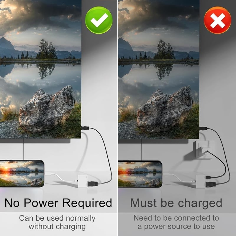 Baishidun Lightning to HDMI Adapter iPhone/iPad Készülékekhez - 1080P Digitális AV Konverter TV/Projektor/Monitor Csatlakoztatásához, iOS Ko