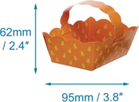 Baker Ross Húsvéti Kosarak Készlet - 30 db, DIY Tojáskereső Kosarak Gyerekeknek 4