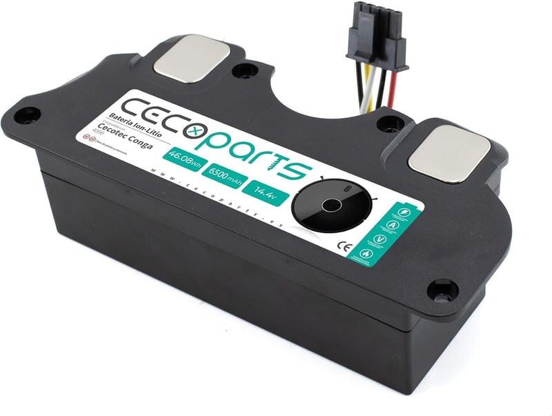 BAKUUM 6500 mAh Akkumulátor Cecotec Conga 4090 4490 4690 Robotporszívóhoz