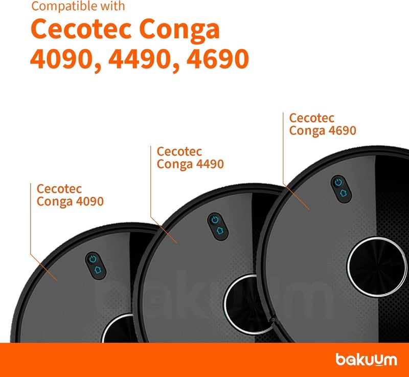 BAKUUM Cecotec Conga 4090 4490 4690 Központi Kefe Tartó és Henger Fedél