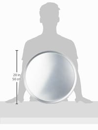 Formă de tort conică din aluminiu Baldassare Agnelli cu margine, diametru 50 cm, Argintiu, Linie de cofetărie și pizza 3