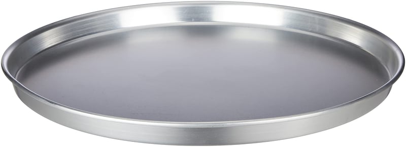 Formă de tort conică din aluminiu Baldassare Agnelli cu margine, diametru 50 cm, Argintiu, Linie de cofetărie și pizza