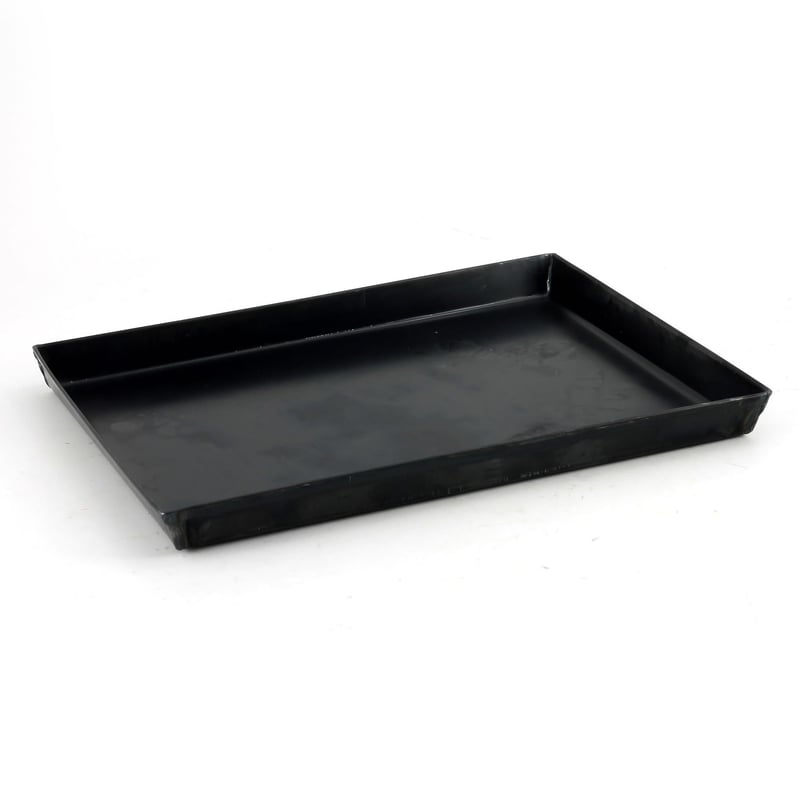 Oceľová obdĺžniková forma na pečenie Baldassare Agnelli Pastry a Pizza, 35 x 28 x 3 cm, v modro-čiernej farbe