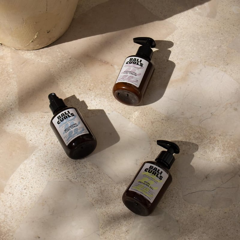Bali Curls Hidratáló Göndör Hajkrém 6x150ml - Sheavaj, Kókuszolaj és Ylang Ylang - Puha és Formált Fürtökért