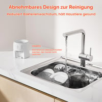 Automatický dávkovač krmiva pre mačky Balimo 3L, Wi-Fi 2,4 GHz, ovládanie cez aplikáciu, 10-sekundový hlasový záznam, 1 – 10 jedál denne, vhodný aj pre psov, biely 5