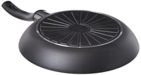 Tigaie antiaderentă pentru inducție BALLARINI Bologna Granitium 28 cm cu indicator de temperatură, aluminiu, negru 4