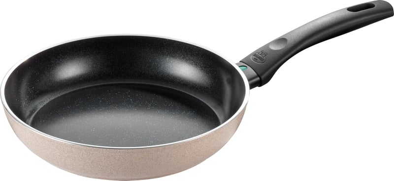 BALLARINI Ledro keramička tava 24 cm, neprijanjajući sloj, indukcija, reciklirani aluminij, bež, Made in Italy