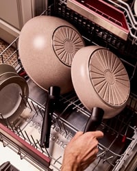 BALLARINI Ledro keramička tava 24 cm, neprijanjajući sloj, indukcija, reciklirani aluminij, bež, Made in Italy 10