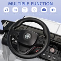 Električni dječji automobil Baloveby 12V, s daljinskim upravljačem 2.4G, Bluetoothom, glazbom, sirenom i svjetlima, 3-6,5 km/h, za djecu od 3-8 godina 6
