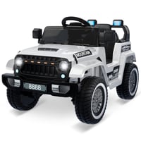Električni dječji automobil Baloveby 12V, s daljinskim upravljačem 2.4G, Bluetoothom, glazbom, sirenom i svjetlima, 3-6,5 km/h, za djecu od 3-8 godina 1