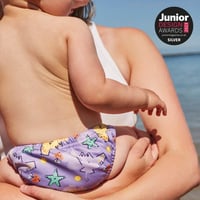 Opakovane použiteľná plavecká plienka Bambino Mio pre bábätká a batoľatá, farba Mild Melon, veľkosť M (6–12 mesiacov), pre chlapcov aj dievčatá 5