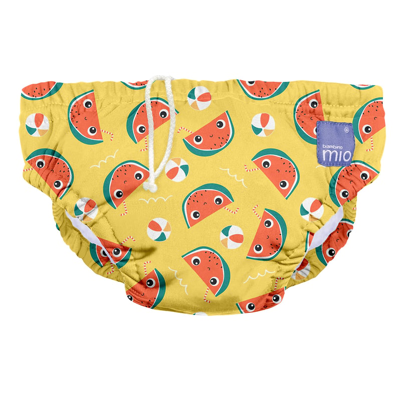 Opakovane použiteľná plavecká plienka Bambino Mio pre bábätká a batoľatá, farba Mild Melon, veľkosť M (6–12 mesiacov), pre chlapcov aj dievčatá