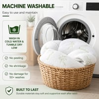 Bambusov zaštitnik za madrac, rashladni nadmadrac tipa Pillow Top – 137x190 cm (Full veličina) 9