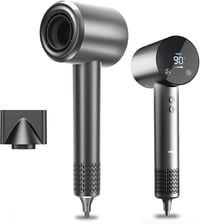 BAMCOO ionizáló hajszárító HD érintőkijelzővel, 1500 W - szürke 1