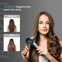 BAMCOO ionizáló hajszárító HD érintőkijelzővel, 1500 W - szürke 7