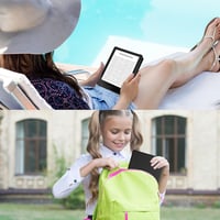 BAMCOO Kindle tok 6,8 hüvelykes fekete védőtok 6