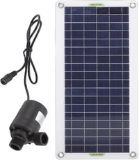 banapoy 30W 800L/h Napelemes Kerti Szökőkút Pumpa Halastóhoz Madárfürdőhöz 1