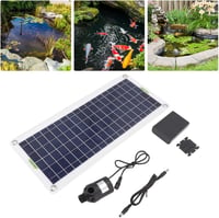 banapoy 30W 800L/h Napelemes Kerti Szökőkút Pumpa Halastóhoz Madárfürdőhöz 2