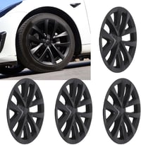 banapoy 4 db 18 hüvelyk kerékabroncs fedél Tesla Model S Plaid stílusú felni borítás 1