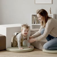 BanaSuper XXL szivacs mászóblokkok gyerekeknek, szürke csúszásgátló, EN71 minősítésű, mosható tárolótokos Montessori beltéri játszókészlet 2