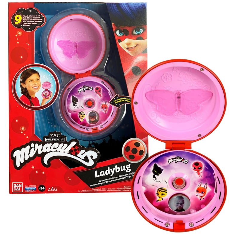 Bandai Miraculous Kúzelný telefón – Doplnok ku kostýmu so zvukovými a svetelnými efektmi – Hračka pre deti od 4 rokov – P50629