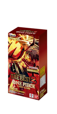 Bandai One Piece kartová hra The Best Vol.2 Premium Booster Box PRB-02 - 10 balíčkov - JP 2