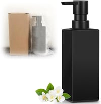 Bangbobi Szappanadagoló Üveg 350ml Matt Fekete Konyha Fürdőszoba 1