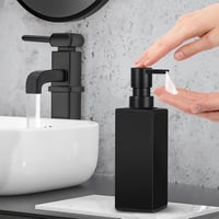 Bangbobi Szappanadagoló Üveg 350ml Matt Fekete Konyha Fürdőszoba 5
