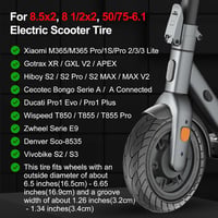 BANGTING 10x2.125 tubeless roller gumi 8.5x2.0 10x2.0 elektromos rollerhez 8