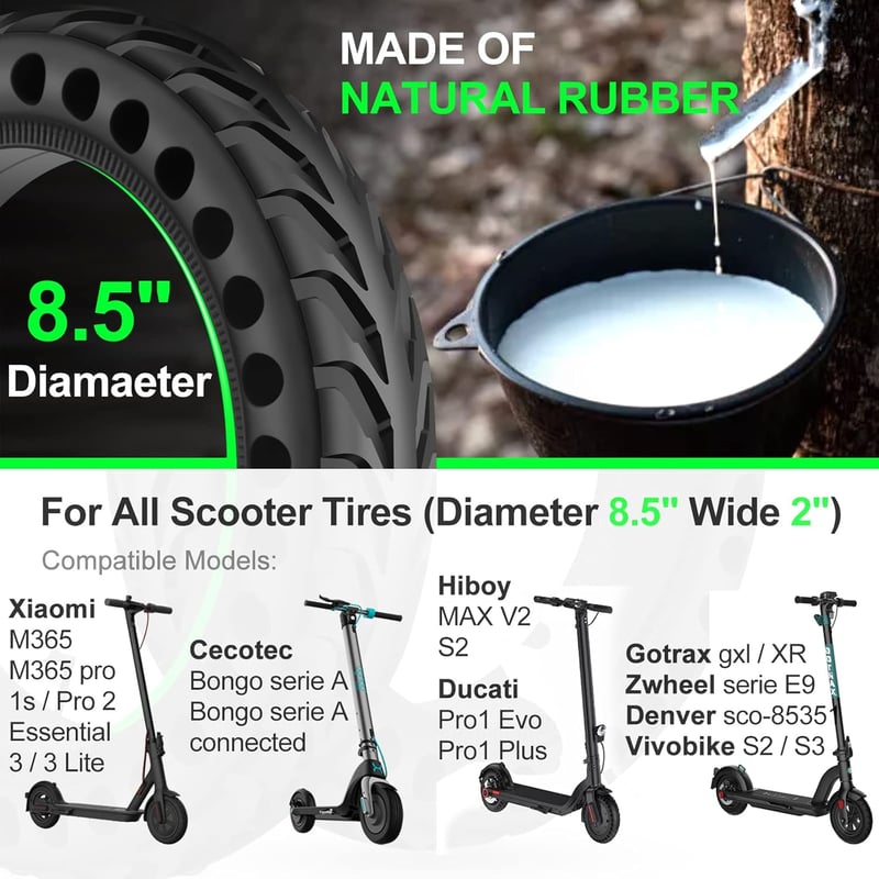 BANGTING Kerék Szett Xiaomi Roller M365/Pro/1S/Pro2/Essential Modellekhez - 8,5 Colos Tömör Gumi Csere Kerekek Elektromos Rollerhez

AI: I'v