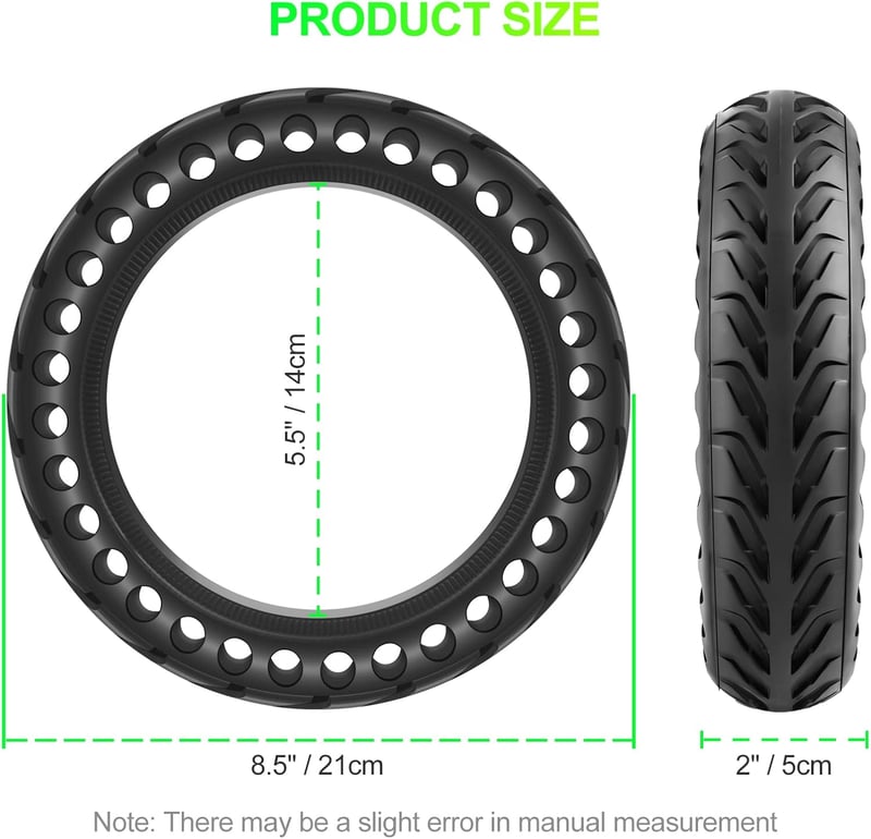 BANGTING Kerék Szett Xiaomi Roller M365/Pro/1S/Pro2/Essential Modellekhez - 8,5 Colos Tömör Gumi Csere Kerekek Elektromos Rollerhez

AI: I'v