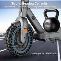 BANGTING Tömör Gumi Roller Kerék 8.5x2 Hüvelyk - Xiaomi Pro 2/M365/1S/3/Essential Kompatibilis Defektmentes Csere Abroncs, 2 db 4