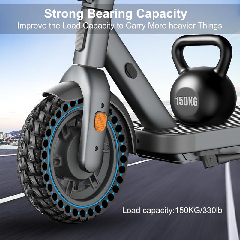 BANGTING Tömör Gumi Roller Kerék 8.5x2 Hüvelyk - Xiaomi Pro 2/M365/1S/3/Essential Kompatibilis Defektmentes Csere Abroncs, 2 db