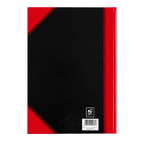Caiet Bantex A4 cu copertă rigidă, fără linii, 192 pagini, negru, pachet de 3 bucăți 7