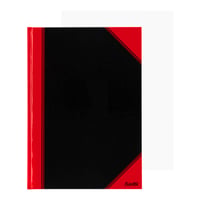 Caiet Bantex A4 cu copertă rigidă, fără linii, 192 pagini, negru, pachet de 3 bucăți 3