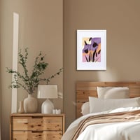Ramă foto albă Baoee A4 cu geam acrilic, ramă foto de perete 21x29,7 cm - A4-1P, Alb 3