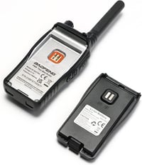 Baofeng BF-88ST Pro PMR446 walkie talkie készlet LCD VOX asztali töltővel - fekete - 2 db 6