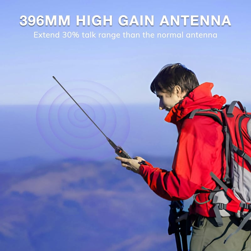 BaoFeng GT-5R Dual Band Walkie Talkie VHF/UHF 128 csatorna 1800mAh