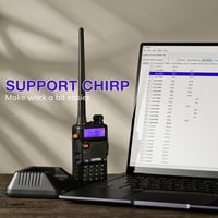 BaoFeng GT-5R Dual Band Walkie Talkie VHF/UHF 128 csatorna 1800mAh 6