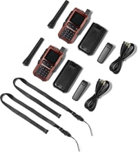 BAOFENG GT-5R Mini kézi amatőr rádió, 999 csatorna, USB-C töltés, borostyánsárga - 2 db 9