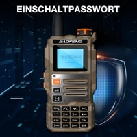 BAOFENG K63 6W amatőr kézirádió triszsávos UHF VHF 1.25 m, AM/FM vevő 2600 mAh, 999 csatorna, sivatagi terepszín 5