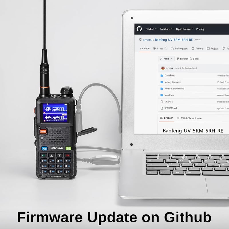 BaoFeng UV-5RM Plus 10W két sávos rádió, FM Air vevő, 2 db, 2500mAh, USB-C, CHIRP, programozókábel és puha tok
